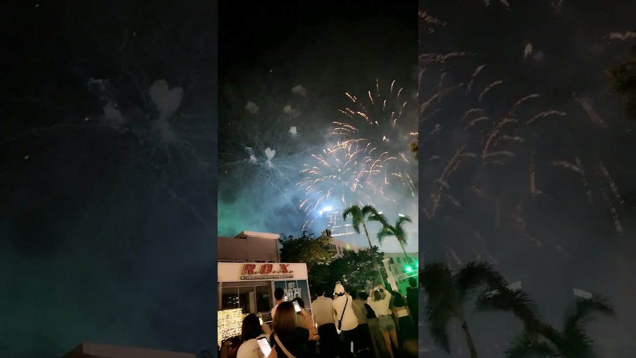 Bonifacio High Street fireworks welcome 2026❤️🎆