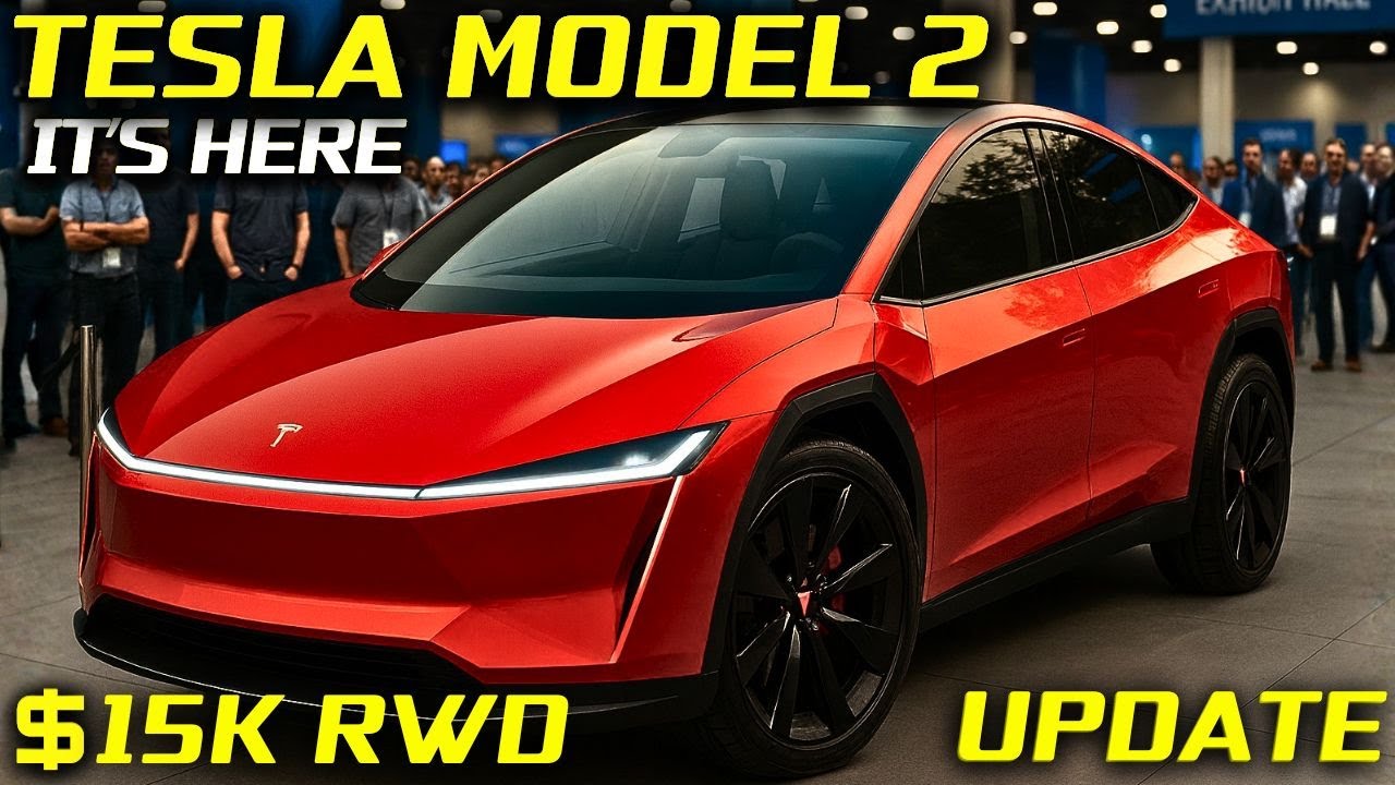 JUŻ JEST! Tesla Model 2 Senior Edition 15 990 USD z napędem na tylne koła | Zasięg 821 mil, 15 mi...