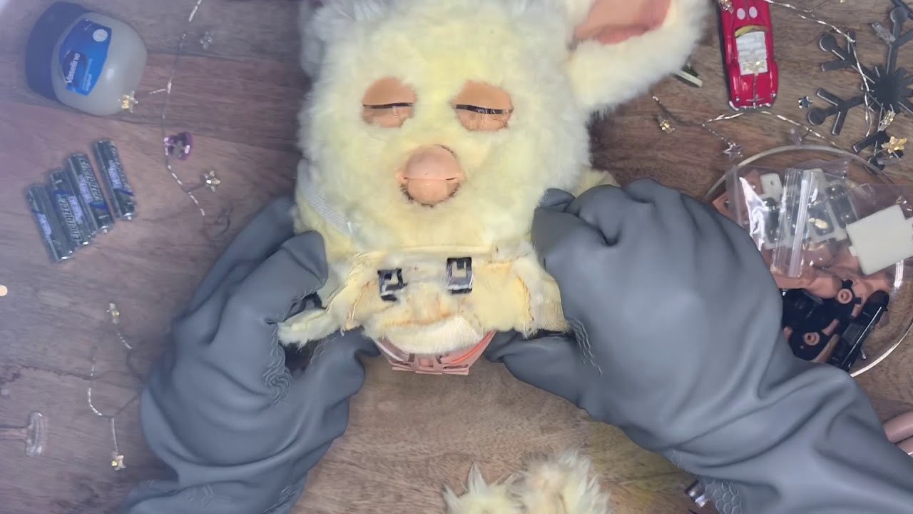 2005년 퍼비 털 입히기 2005 Furby Skinning Tutorial  Part 3