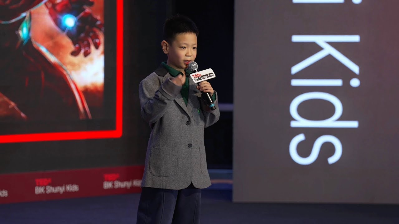 Why Iron Man Is My Hero | Jason Cai | TEDxBIK Shunyi Kids