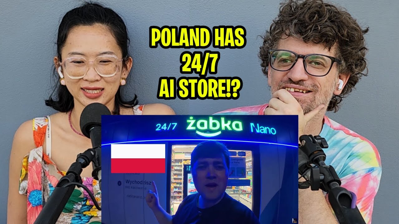 Poland’s has a Mind-Blowing AI Store! | Max & Sujy React