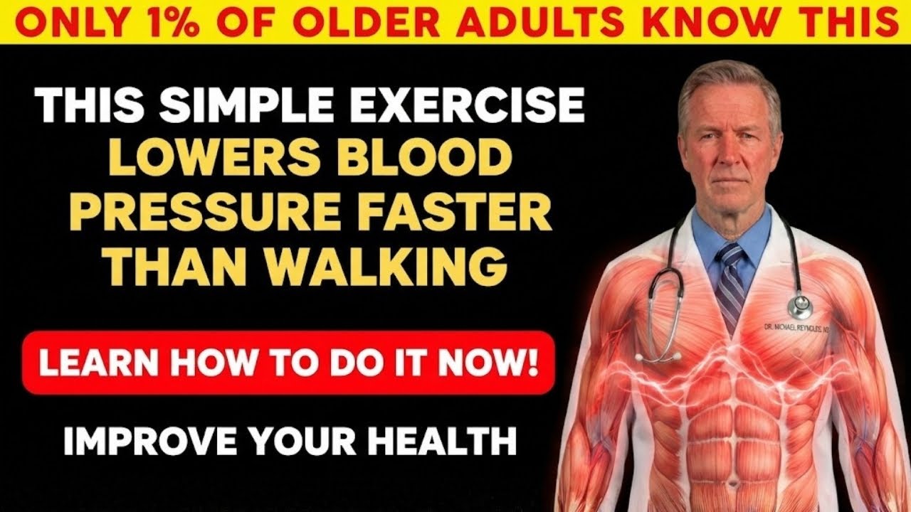 Over 60? This Simple Exercise Lowers Blood Pressure Faster Than Walking