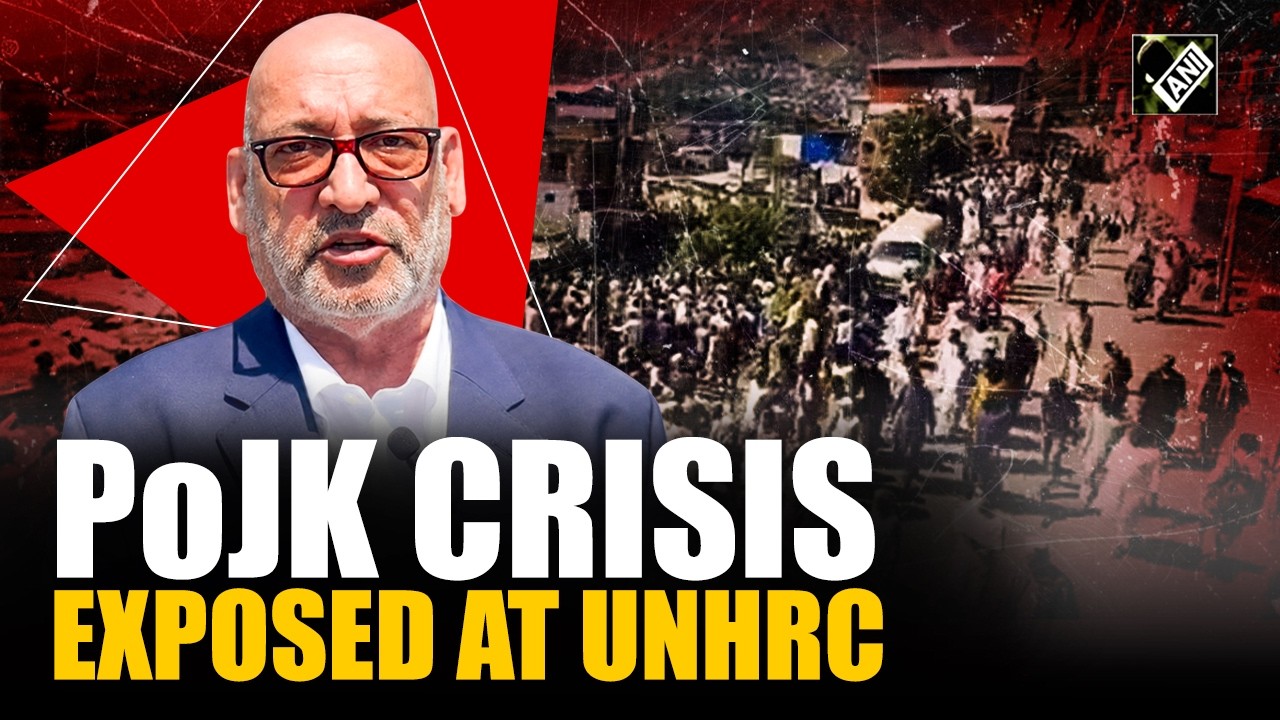 Pakistan accused of blocking aid, crushing dissent in PoJK at UNHRC