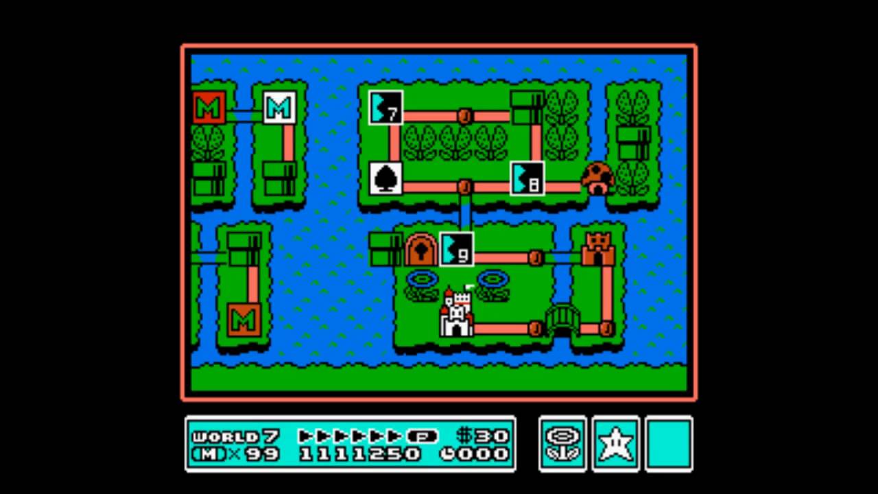Super Mario Bros 3: NES World 7 Pipe Land Pt. 2 of 2