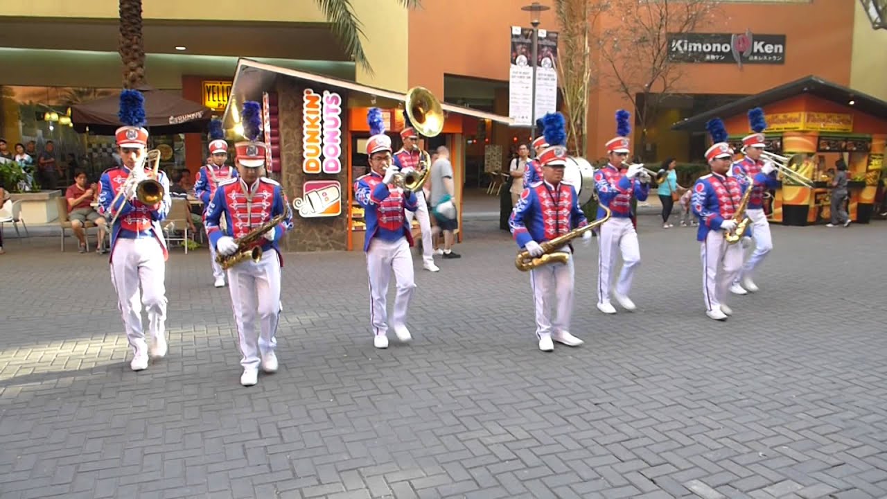 Marching band at Mall Of Asia Manilla , February 2016