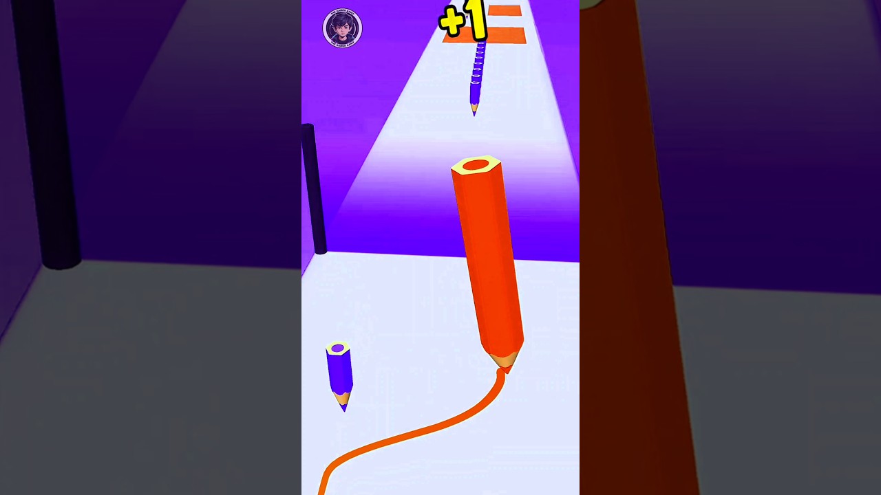 Smooth Pencil Game Ka Fun Gameplay 😍✏️ #shorts