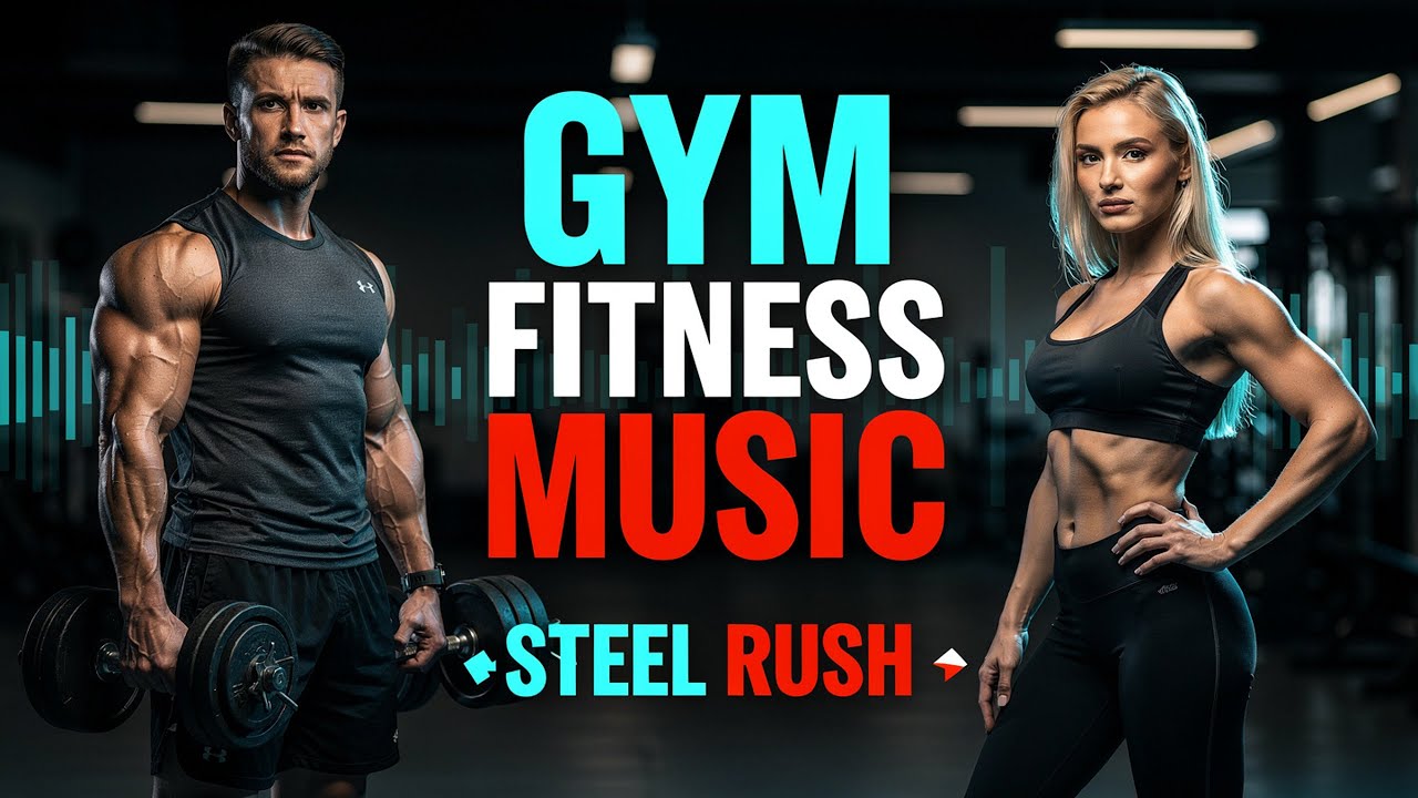 GYM FITNESS MUSIC 💪 – Steel Rush ⚡   EDM Workout Motivation Mix  Training & Fitness Music