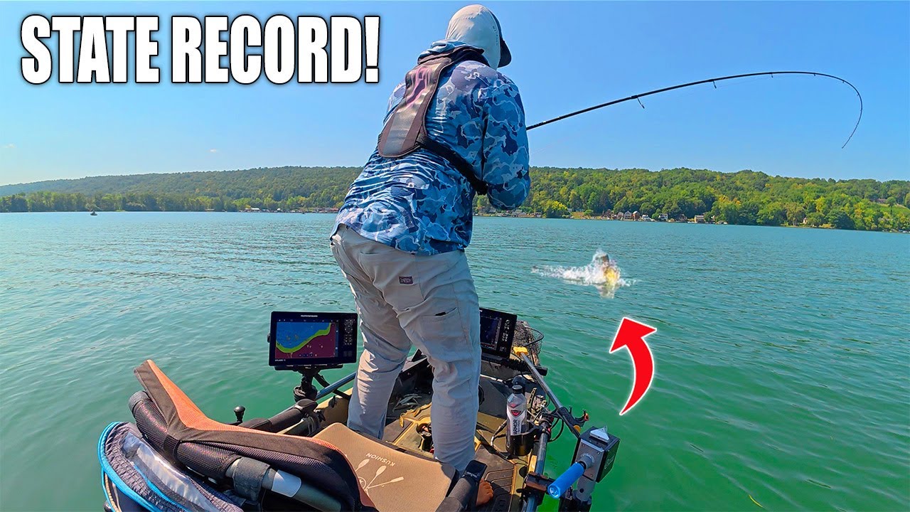 I BROKE a STATE RECORD in a Kayak Bass Tournament!
