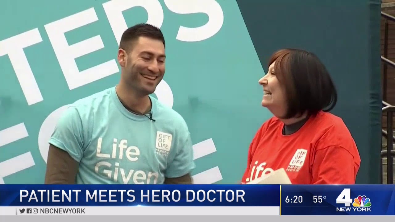 Woman Meets Doctor Who Saved Her Life - WNBC TV 4