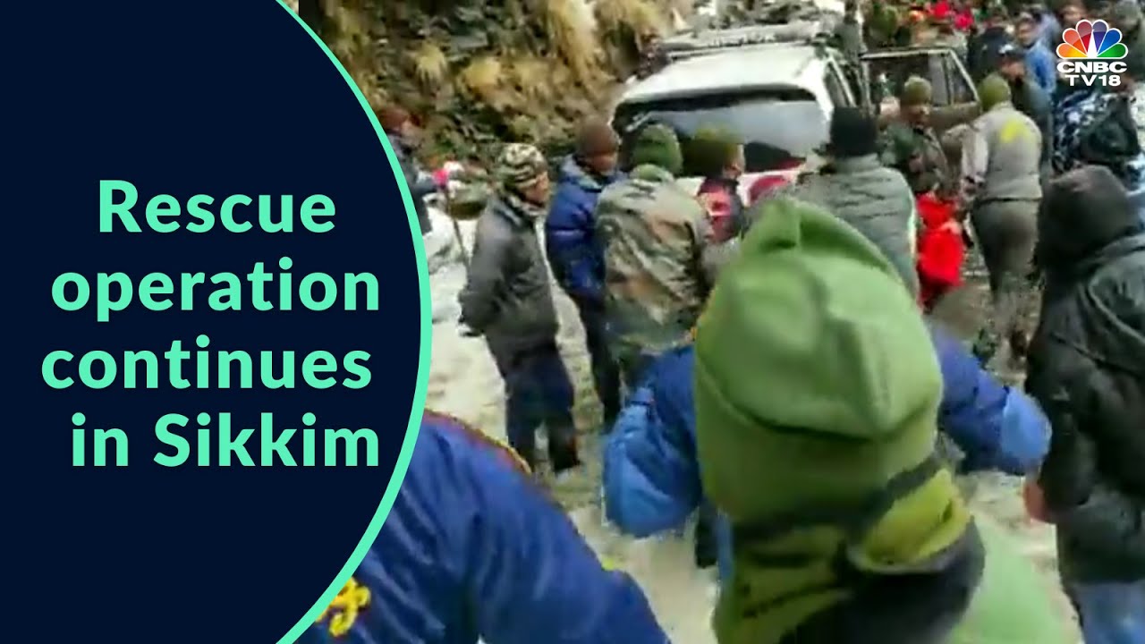 Rescue Operation Continues In Avalanche Struck Area Of Sikkim, Seven Dead In Hill Disaster