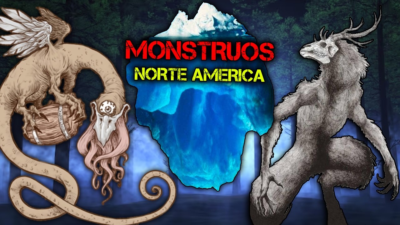El Iceberg de las criaturas mas extrañas de Norte América