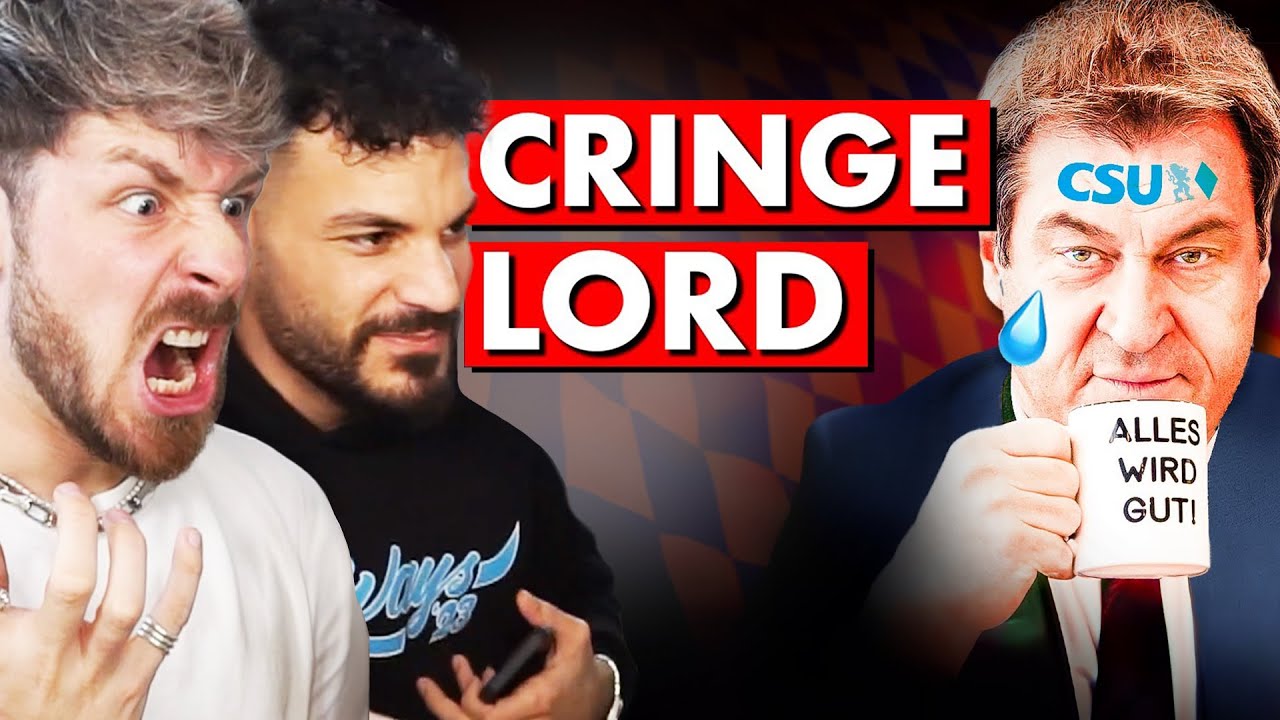 EDIZ & Rewi reagieren auf CRINGE MARKUS SÖDER - Nicht lachen unmöglich