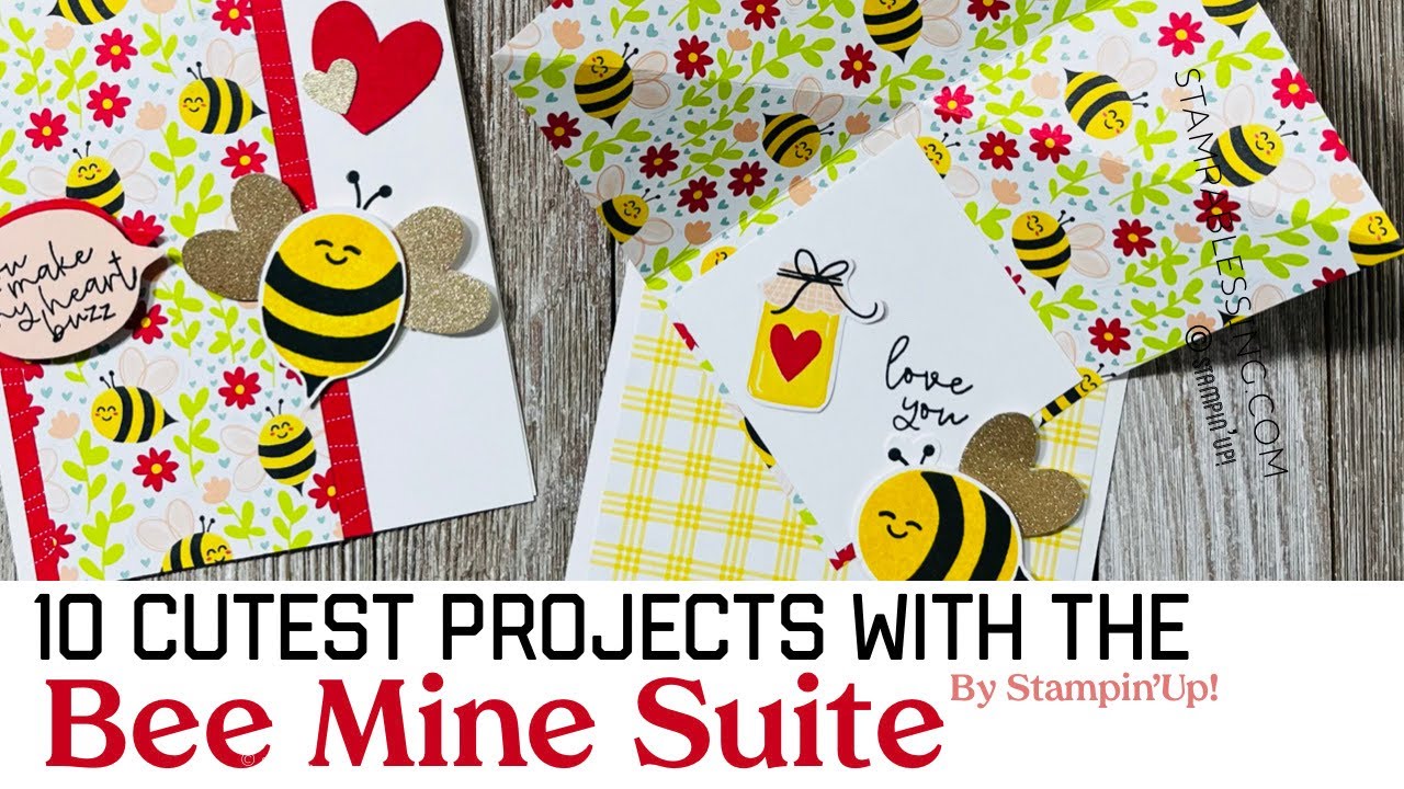 Introducing the BEE MINE Suite by Stampin’Up! 🐝