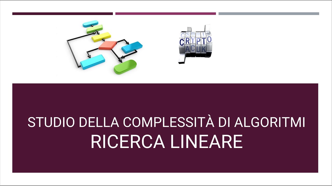 Algoritmo di ricerca sequenziale - Codice e complessit&agrave;
