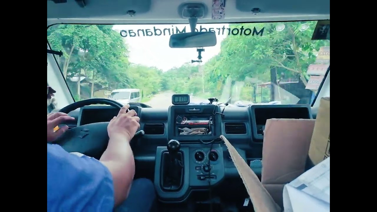 SUZUKI CARRY  PRO | COMPOSTELA-CATEEL-BAGANGA route (POV) 