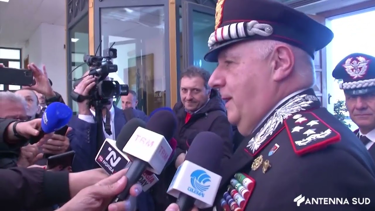 14 MARZO 2024 - FOGGIA, VISITA DEL COMANDANTE GENERALE DELL'ARMA DEI CARABINIERI
