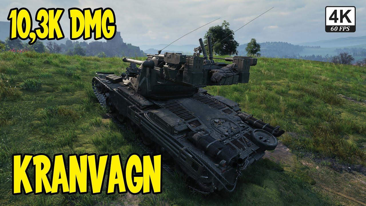 World Of Tanks Kranvagn 10,3k Damage WOT