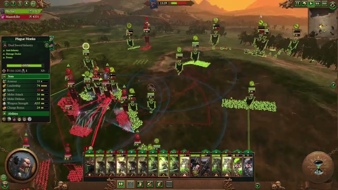 ONLINE BATTLE #9 - SKAVEN vs SLANNESH - 2026