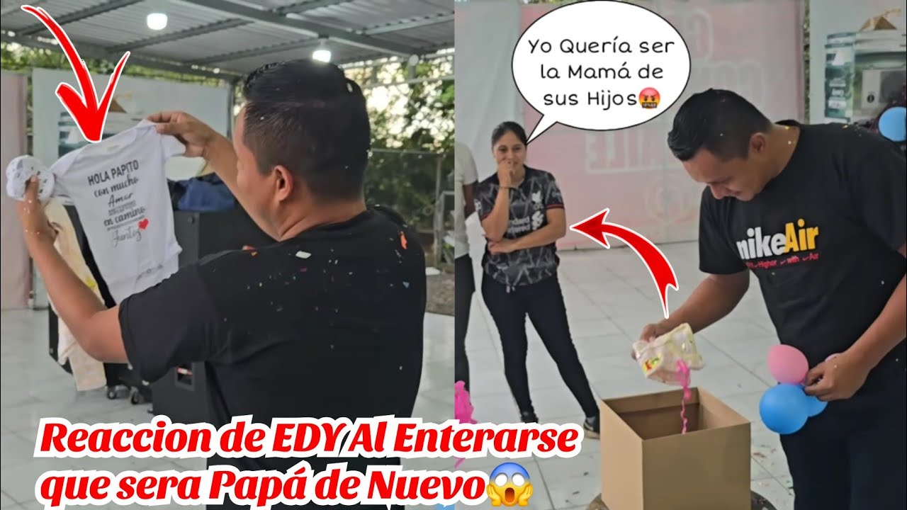 INCREIBLE😱ESTA Fue la Reacción de EDY Al Enterarse que SERA PAPÁ POR Segunda Vez😡No lo podía Creer