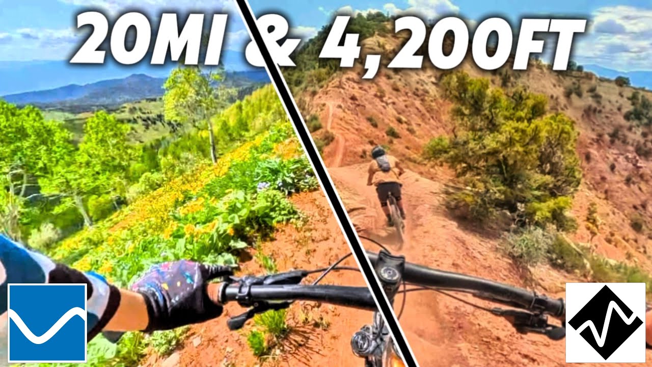 Spinal Tap (FULL TRAIL) 📍Richfield UT… From Wild Flowers to Chunky Desert!