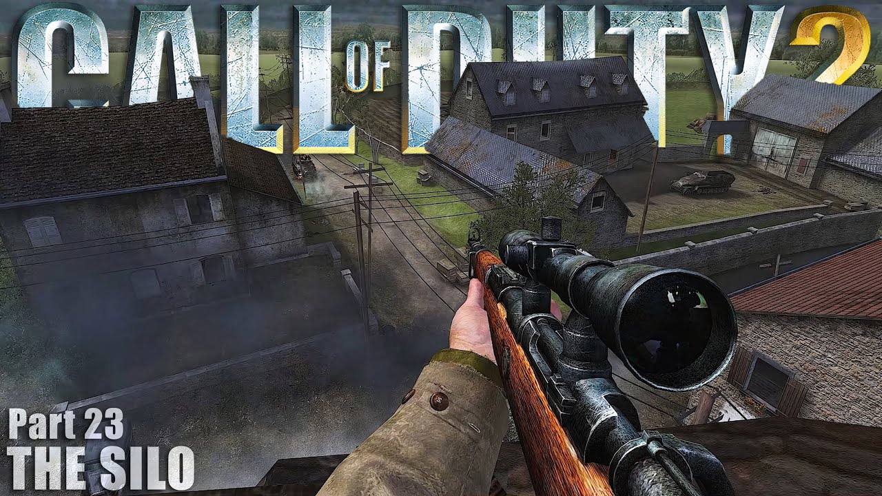 Sniper Showdown on the SILO | Call of Duty 2 (2005) | Gameplay (No Commentary)