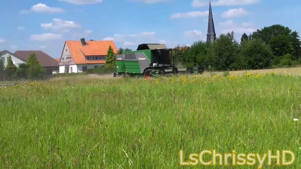 Weizenernte 2012 |Fendt M&auml;hdrescher 6330 |HD