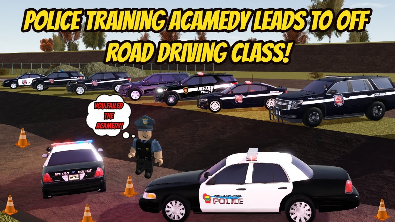 Greenville, Wisc Roblox l Police Academy Off Road Driving School Roleplay