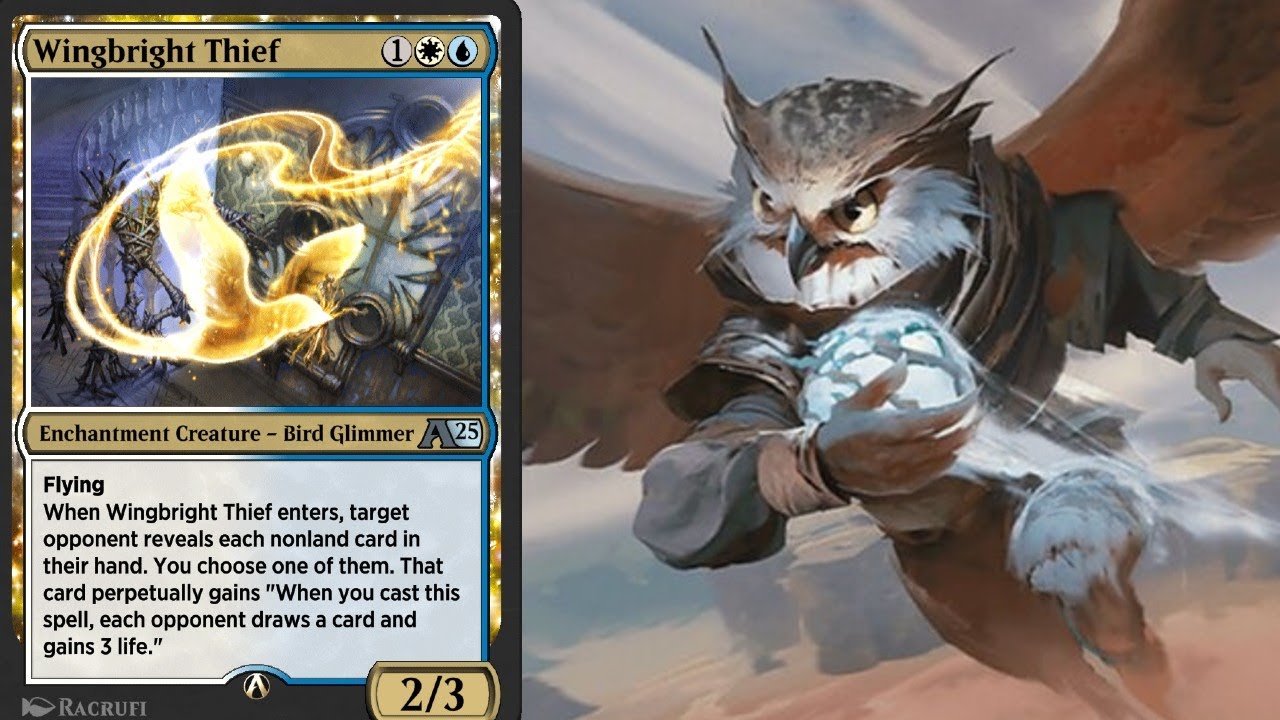 🕊️LADRONA ALASFULGENTES🕊️ AVES mtg Arena Alchemy