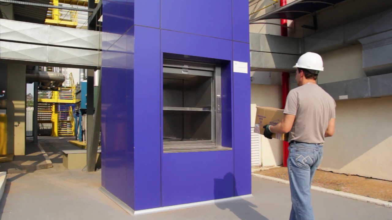 Monta cargas itBox  com capacidades entre 50Kg e 300Kg da Alfabra Elevadores