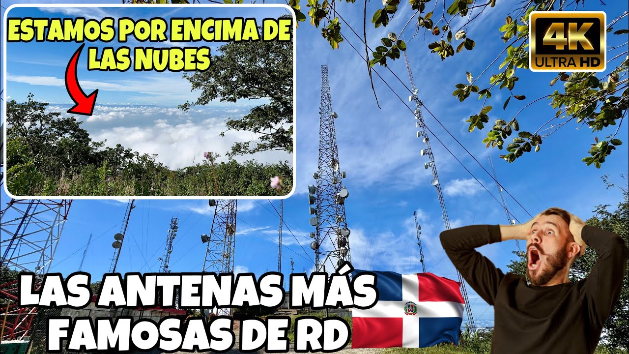 Las Antenas Más Famosas 📡De RD 🇩🇴; Aquí Se FILMÓ LA PELÍCULA 🎥🍿XXX / Caminando En RD🇩🇴 #rd