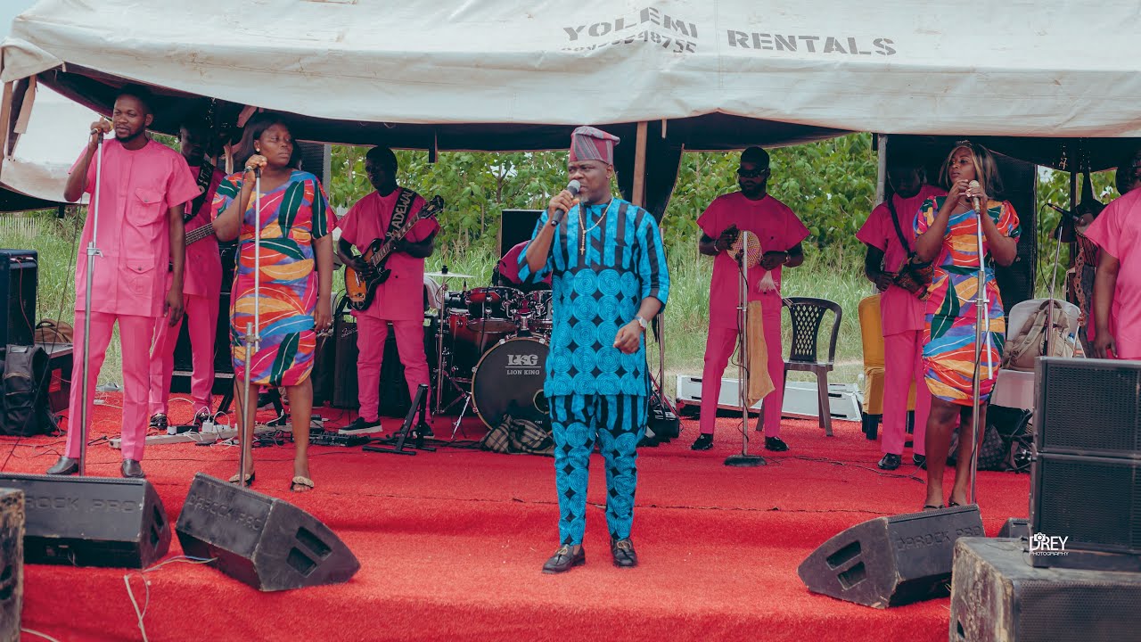 AWESOME BAND AT IGBARA OKE BURIAL RECEPTION