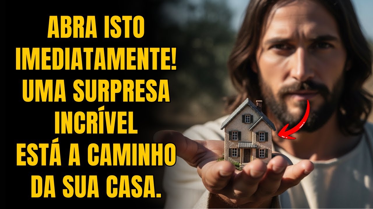 DEUS DIZ: Abra Isto Imediatamente! Uma Surpresa Incrível Está a Caminho da sua Casa
