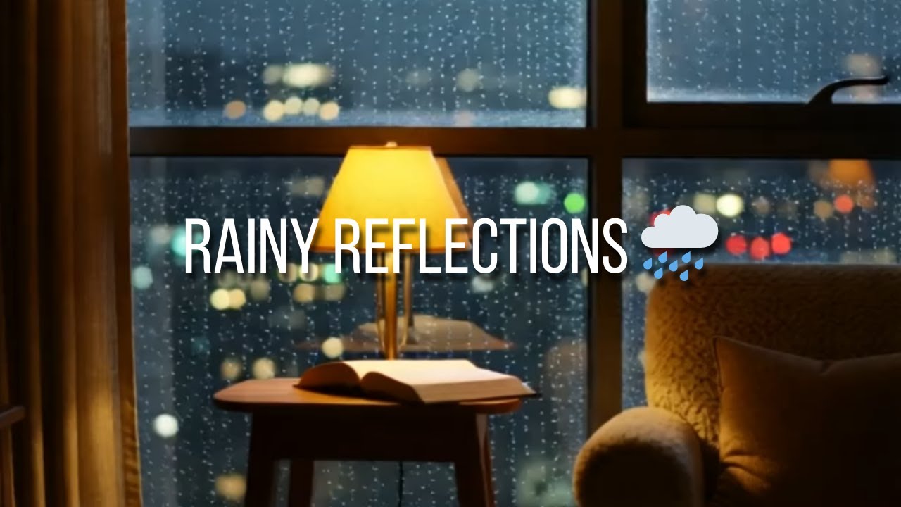 Rainy Window Reflections 🌧️ Calm Lofi Beats to Study and Unwind