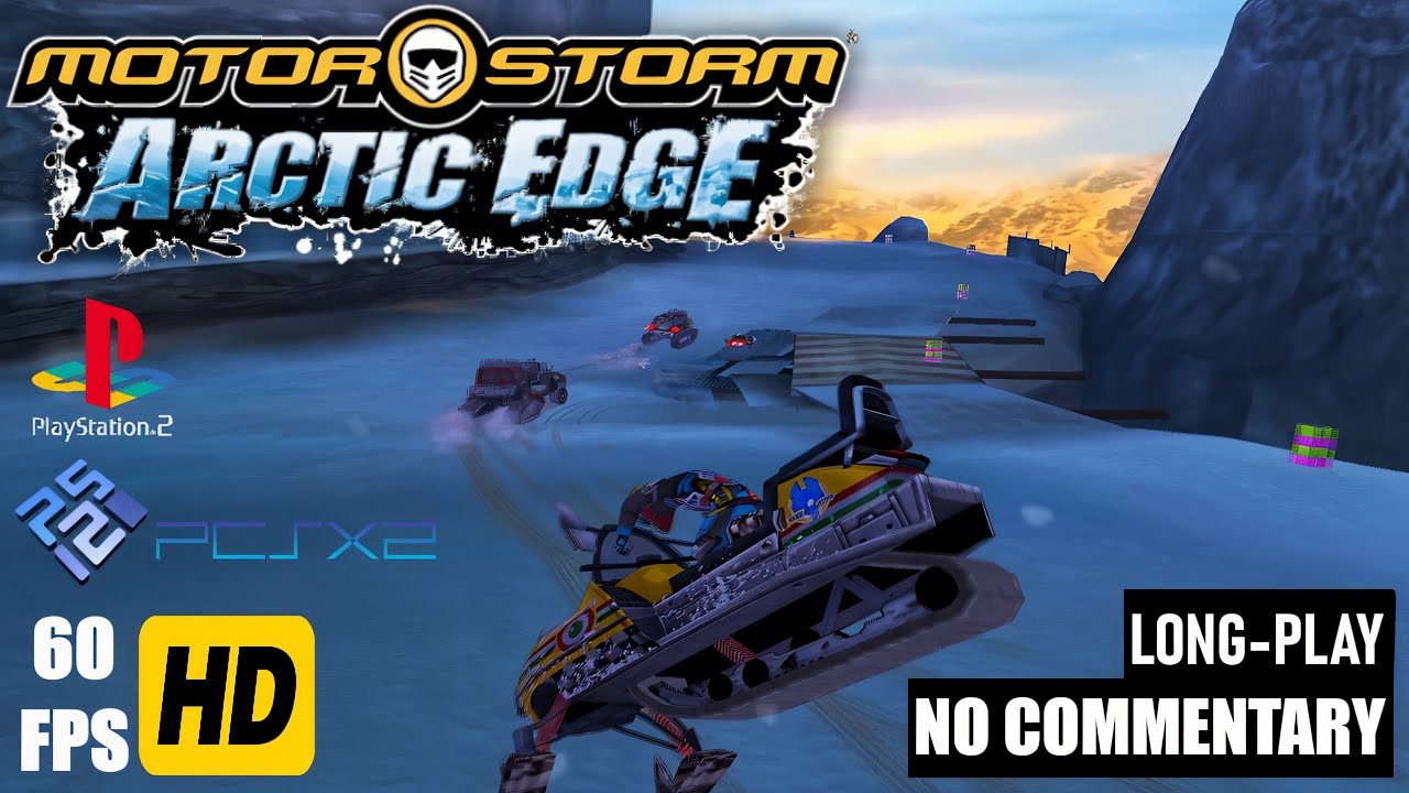 MotorStorm: Arctic Edge ( PS2 ) 60FPS HD Long-play ( PCSX2 Emulator )