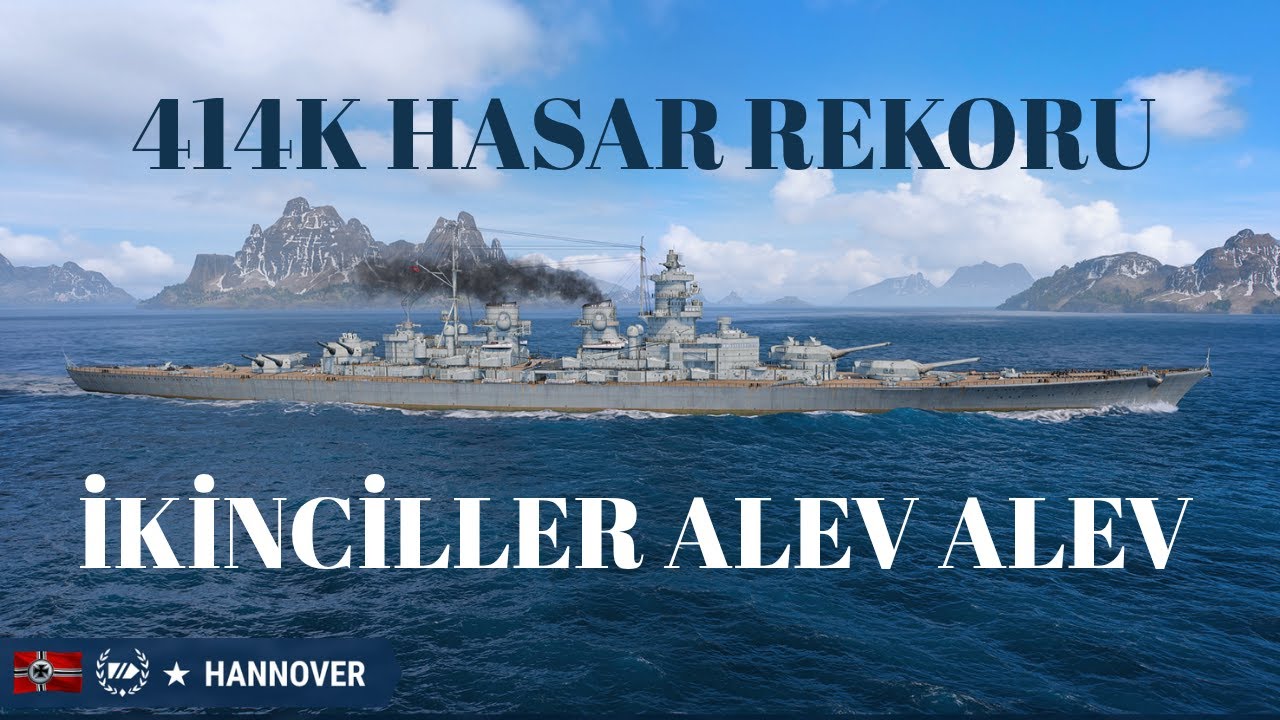 World of Warships: Hannover ile İkinciller Yağmur Oldu Yağdı