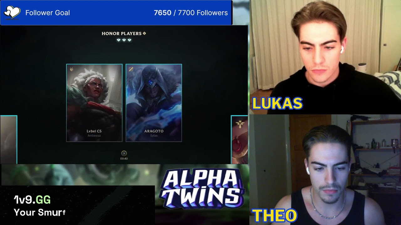 🟨GRANDMASTER BOTLANE🟨TWIN DUO🟨MAIN ACCS🟨 !NOICE