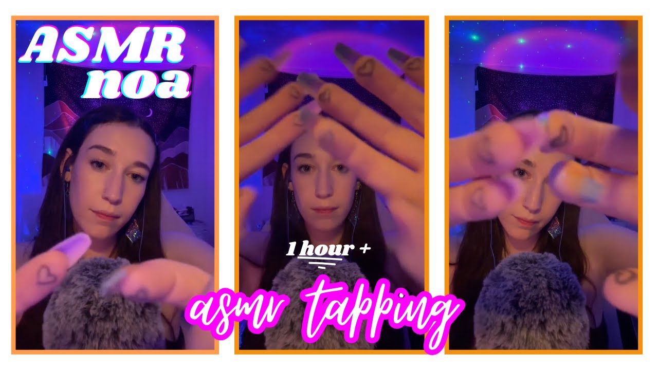 1+ Hours of asmr tapping ☔️ | lo fi tapping sounds to relax and put you to sleep 😴
