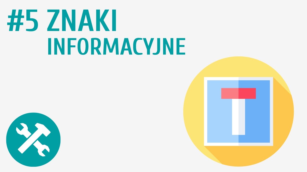 Znaki informacyjne #5 [ Rowerzysta w ruchu drogowym ]