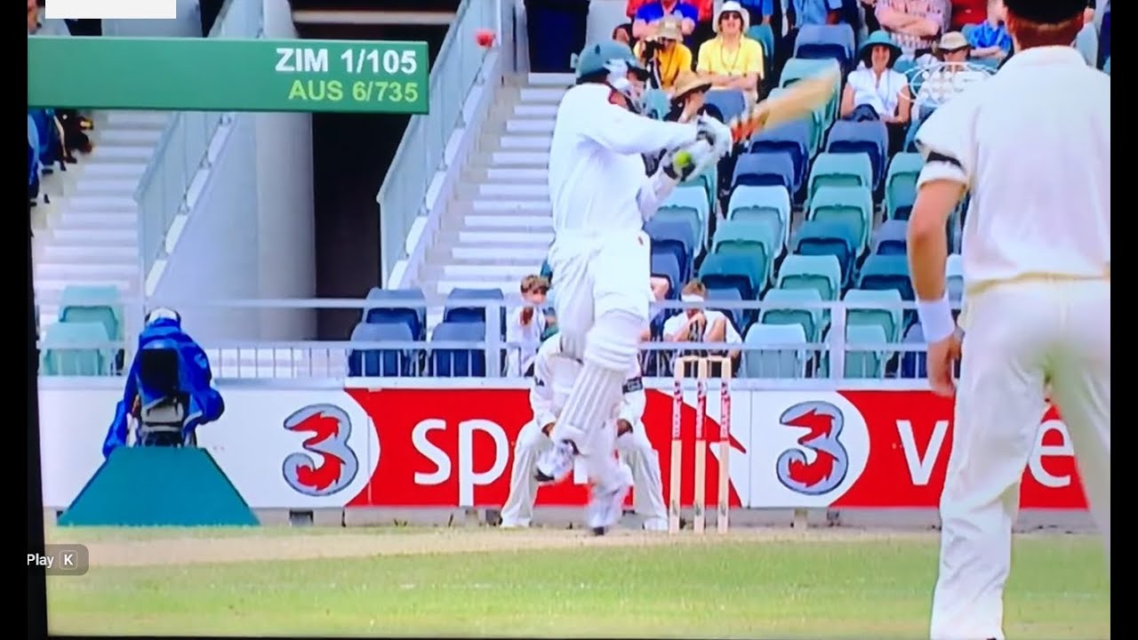 Brett Lee almost Kills Trevor Gripper DEADLY BOUNCER