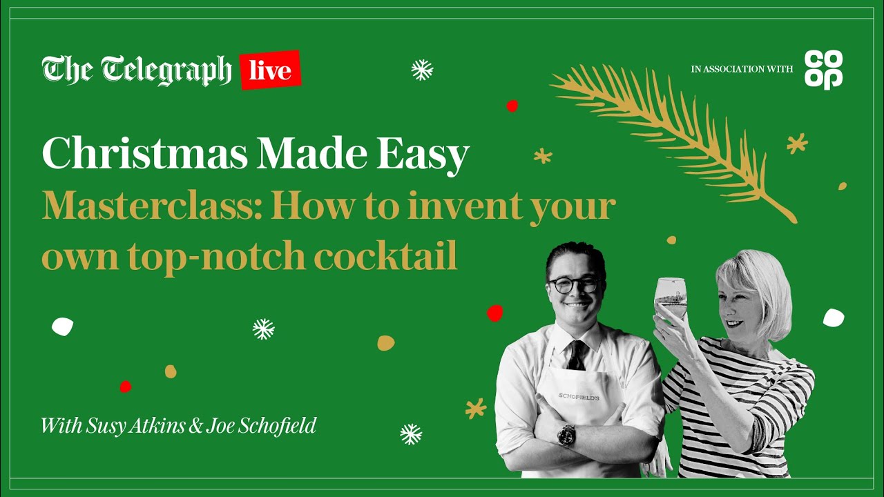How to invent your own top-notch cocktail with Joe Schofield