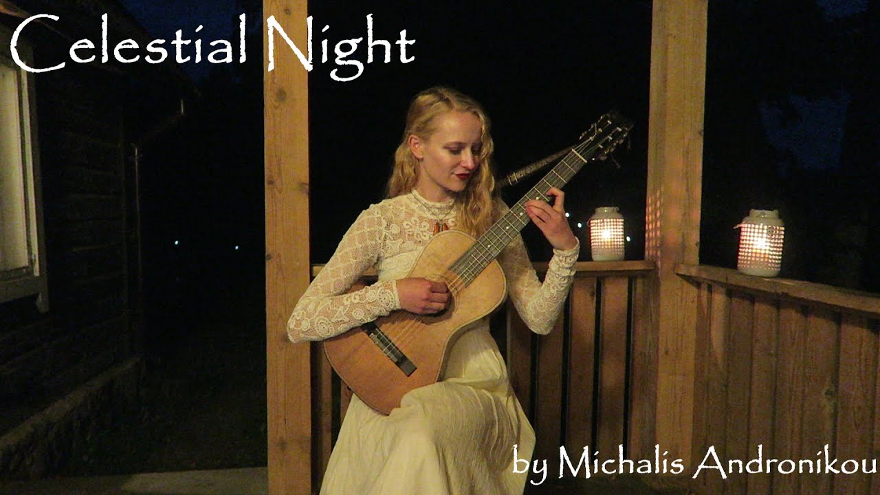 Ieva Baltmiskyte plays Celestial Night by Michalis Andronikou on a 100-year old guitar