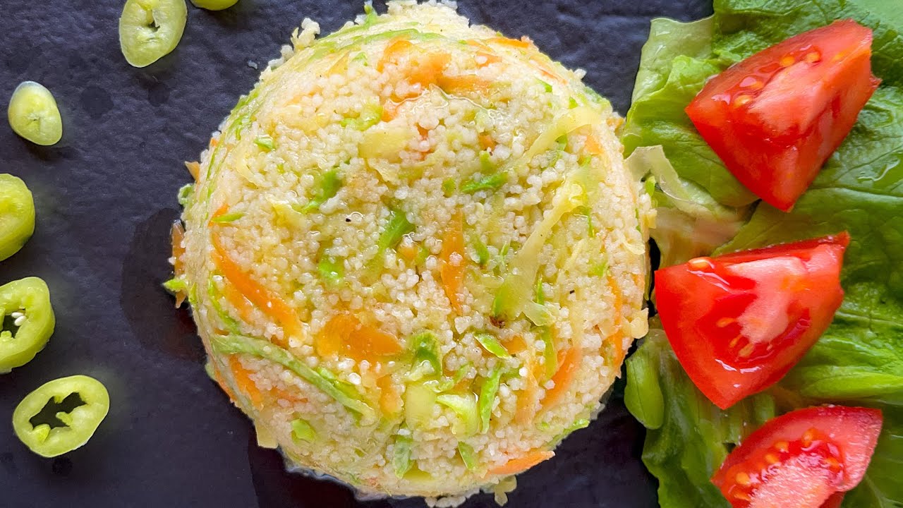 Zdrav obrok za 15 minuta - Kus Kus Salata - Couscous Salad -CooKing Recepti