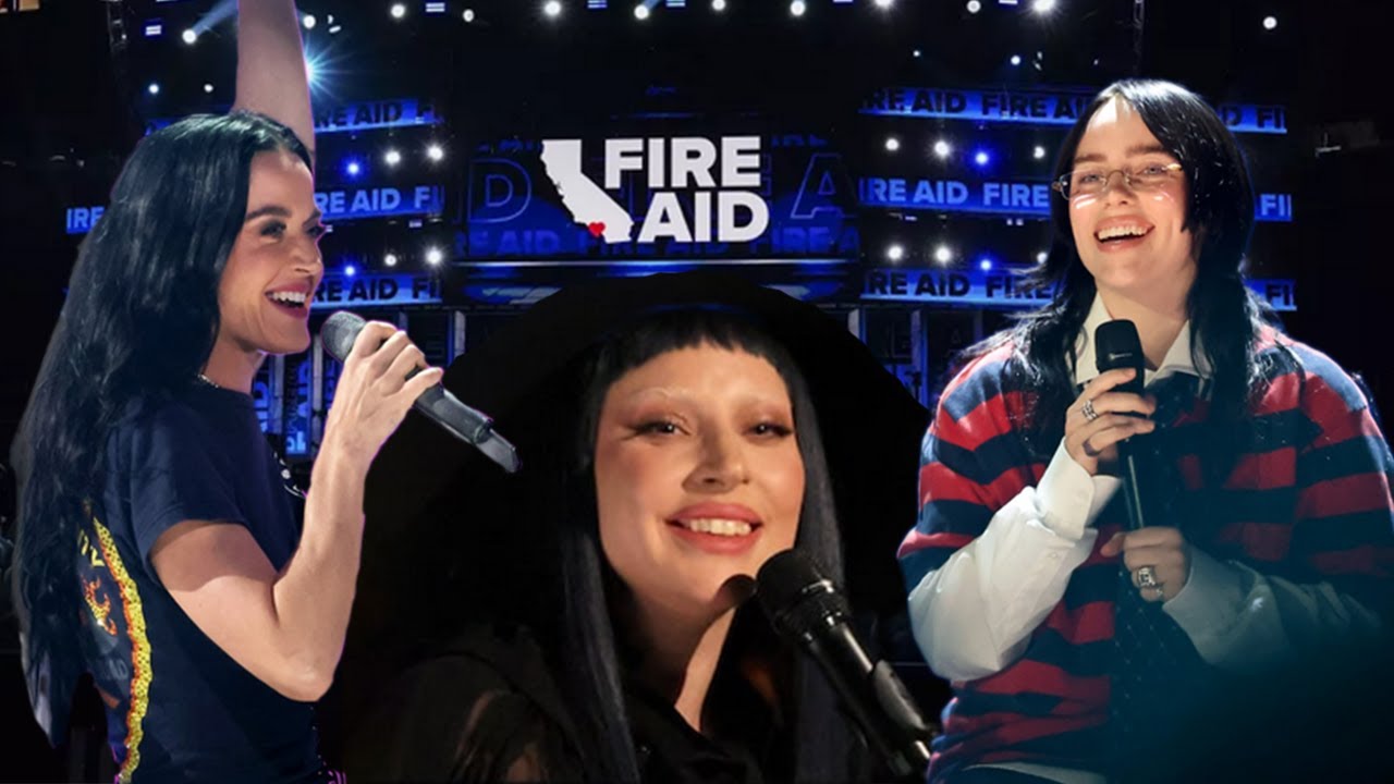 Lady Gaga, Katy Perry, Billie Eilish & More Stars UNITE for FireAid Concert