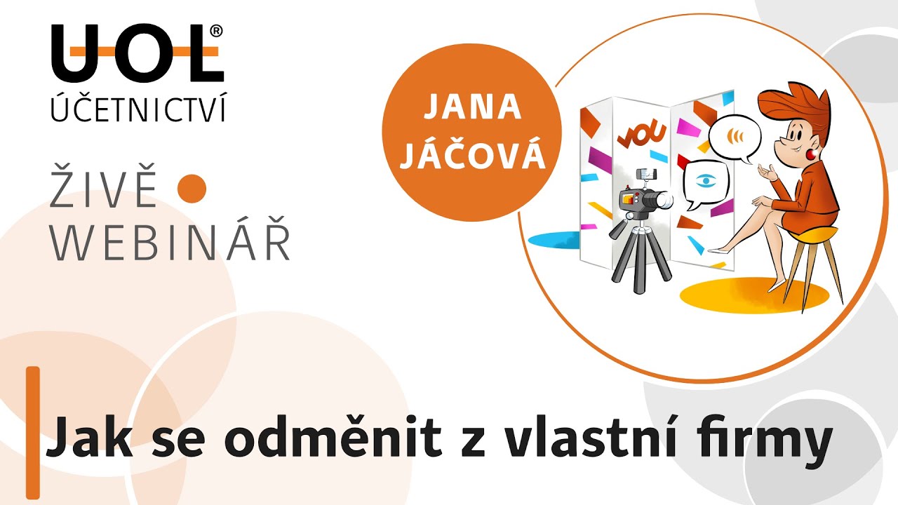 Jak se odměnit z vlastní firmy | UOL Webinář 🔴