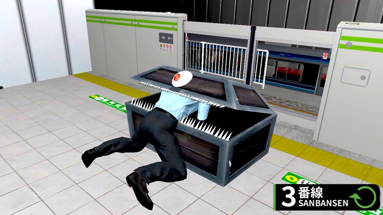 「無限に続く駅のホーム」で起きる異変を見つけて脱出する奇妙なホラーゲーム【3番線 | Sanbansen】