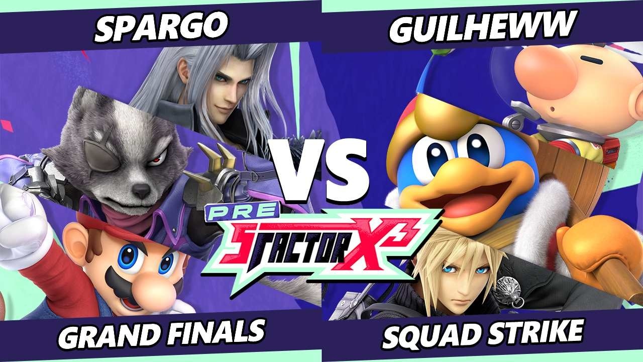 Pre S Factor X3 GRAND FINALS - Spargo Vs. ShinyMark - Smash Ultimate - SSBU