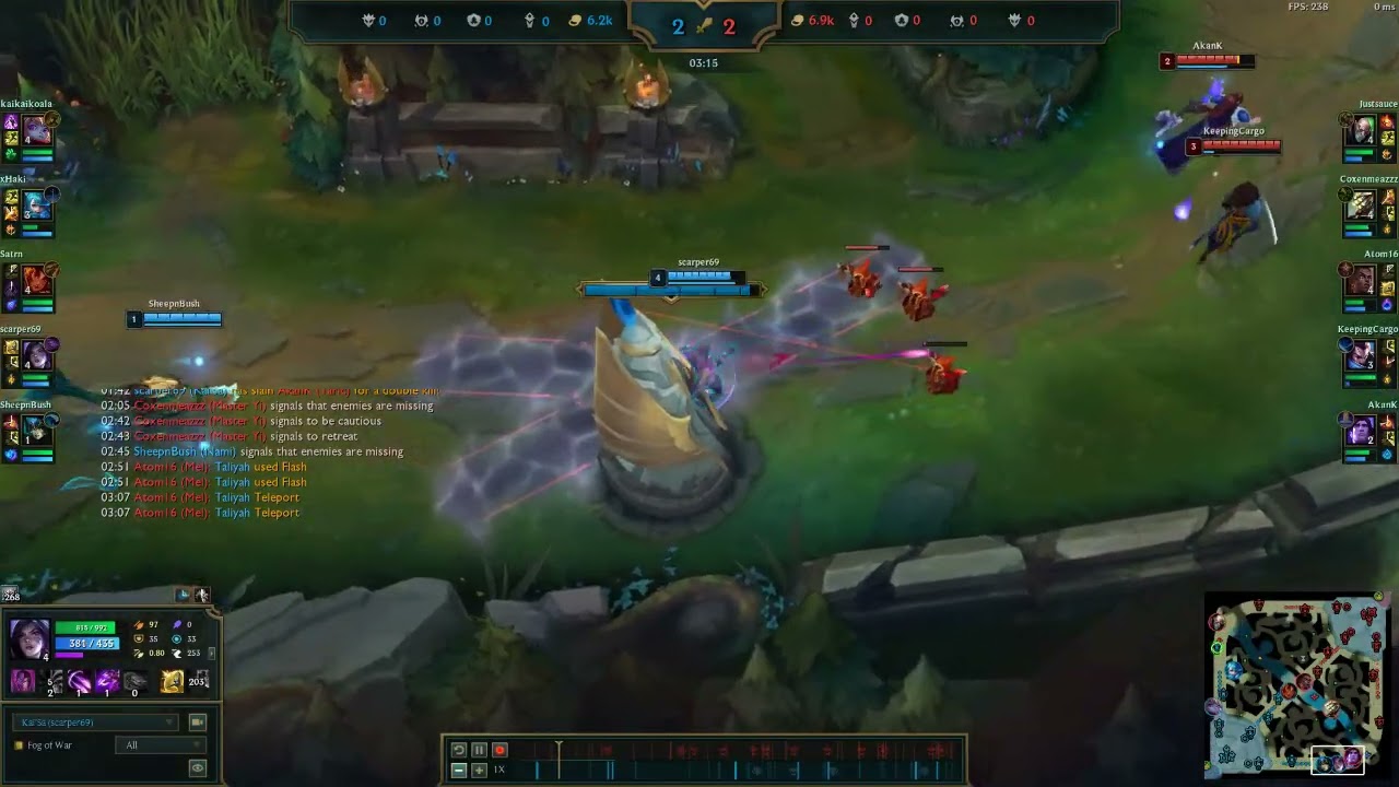 Nami runs it down