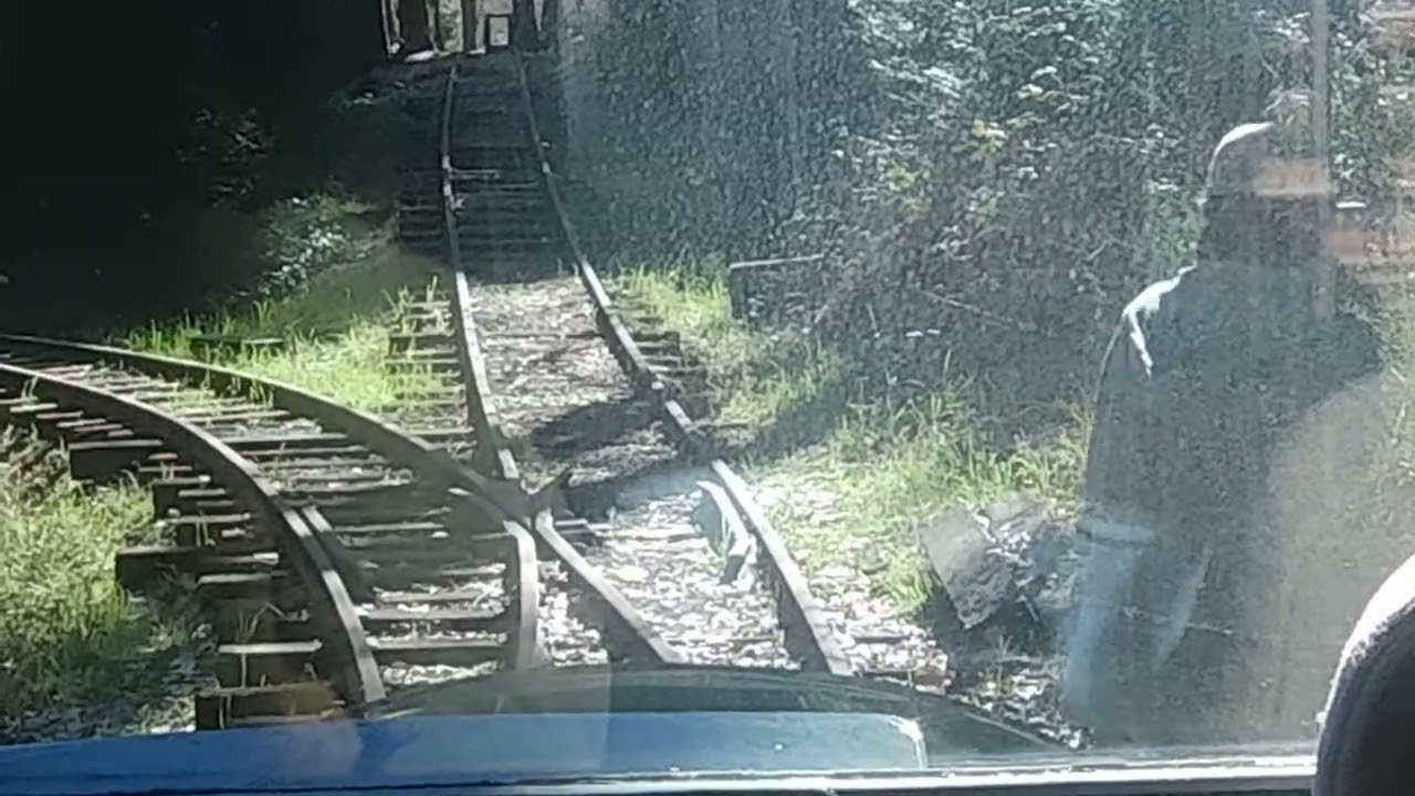 Trackview on railbus at NCNGRR (reverse and forward)