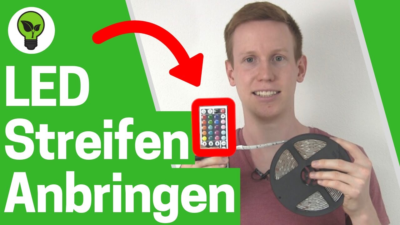 LED Streifen Anbringen ✅TOP ANLEITUNG: Lichterkette, Stripes Band & Leiste Schneiden und Verbinden!