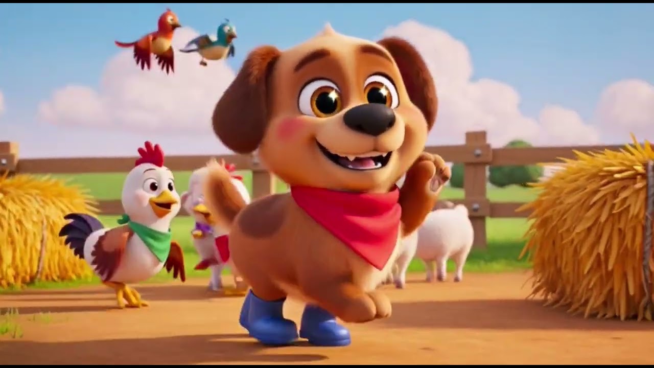 O Cachorrinho Corajoso 🐶🎶 | Música Infantil da Fazendinha